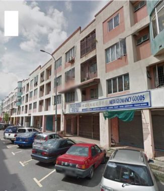 shoplot apartment taman sentosa Klang – front building crop n cover